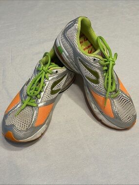 NEWTON Motion Running Shoes white/orange/lime green #00410 🔥🧡🔥💚